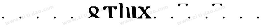 DFHSGothic W3-MP字体转换